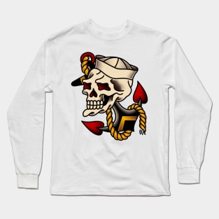 Skull Anchor Long Sleeve T-Shirt